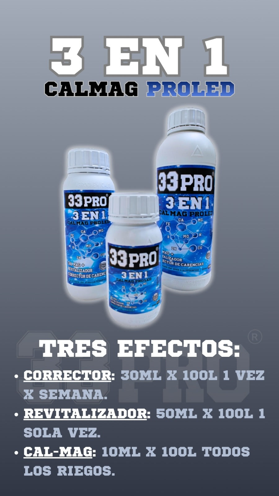 3 EN 1 33PRO